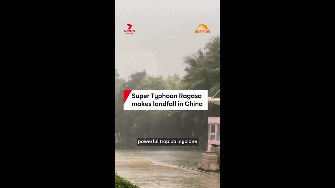 Super Typhoon Ragasa makes landfall in China – The Australian News