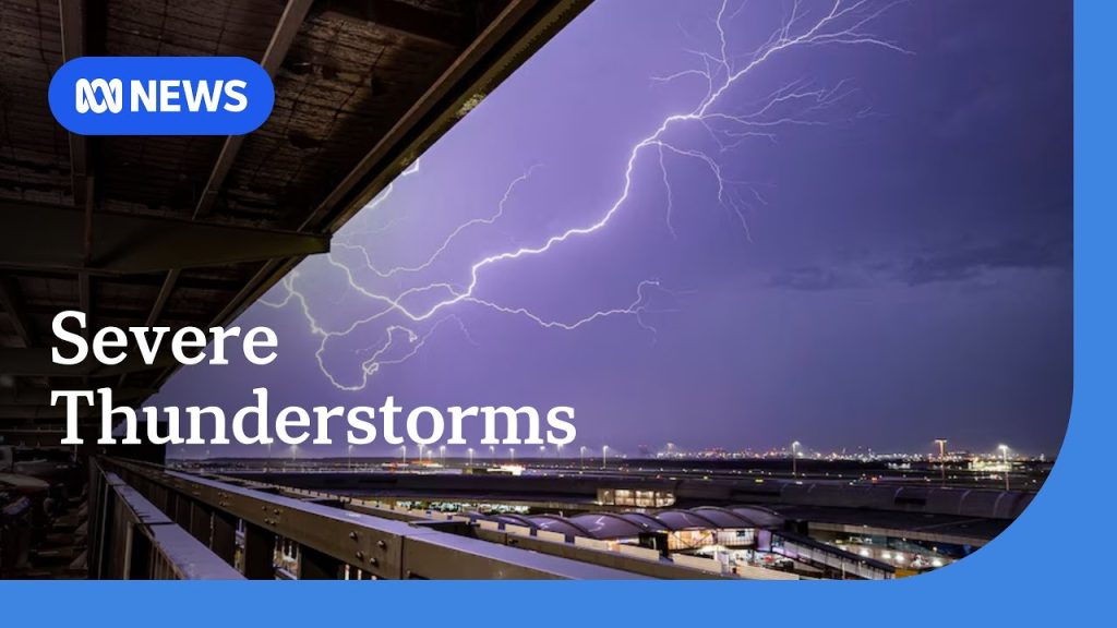 Severe storms hit Queensland and NSW with giant hail and flash flooding ...