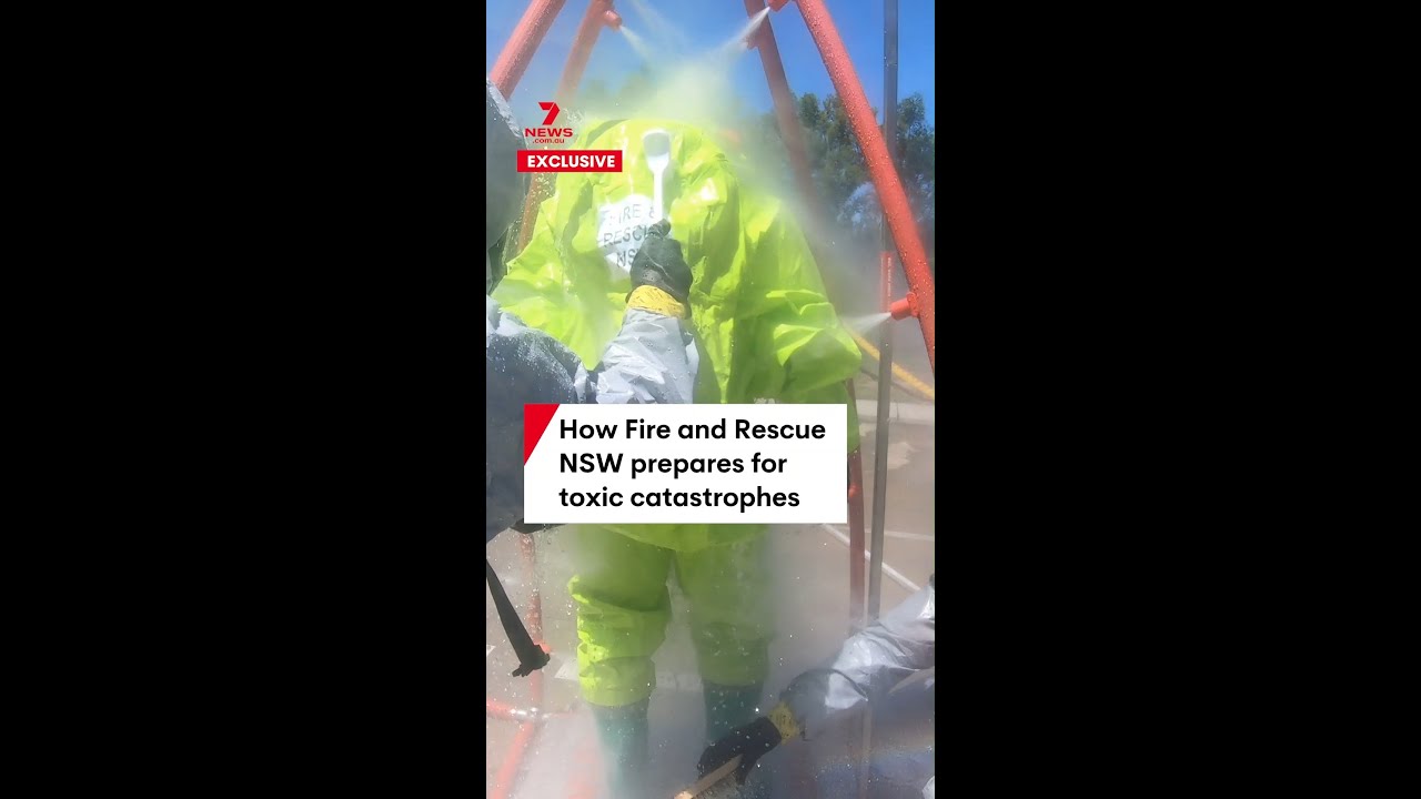 How Fire and Rescue NSW prepares its hazmat team for toxic catastrophes ...