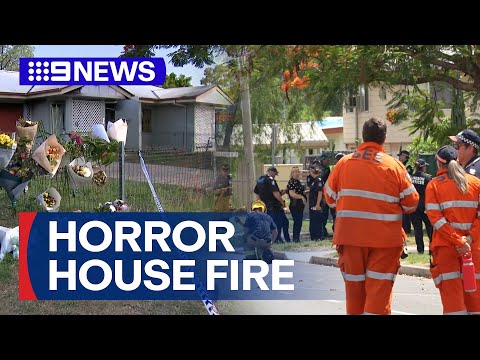 Three children among four killed in Queensland house fire | 9 News ...