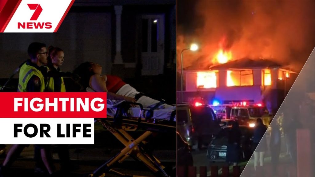 Two men fighting for life after argument escalates into house fire in ...