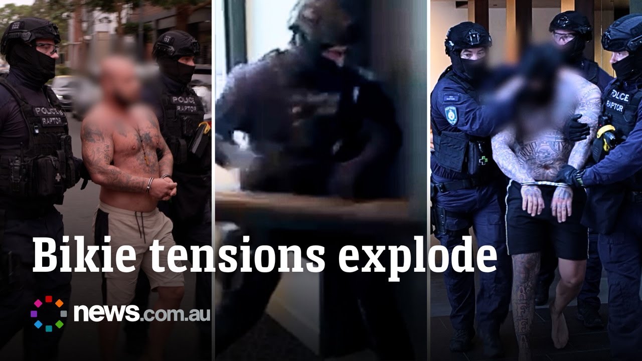 Bikie battles escalate: police arrest 12 Hells Angels members – The ...