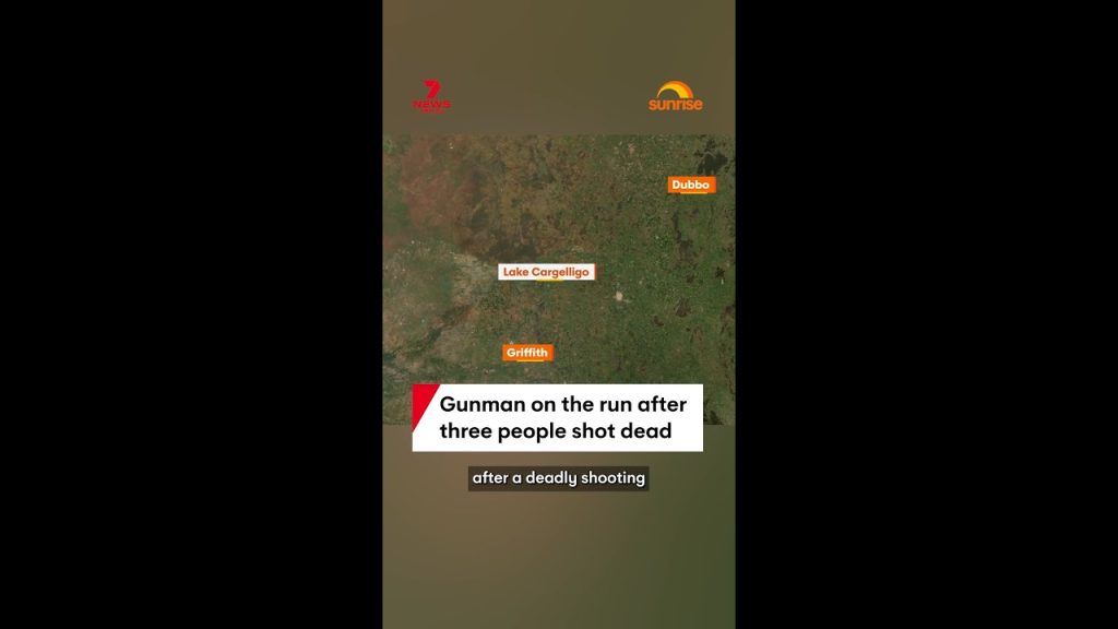 Gunman on the run after three people shot dead in Lake Cargelligo, NSW ...