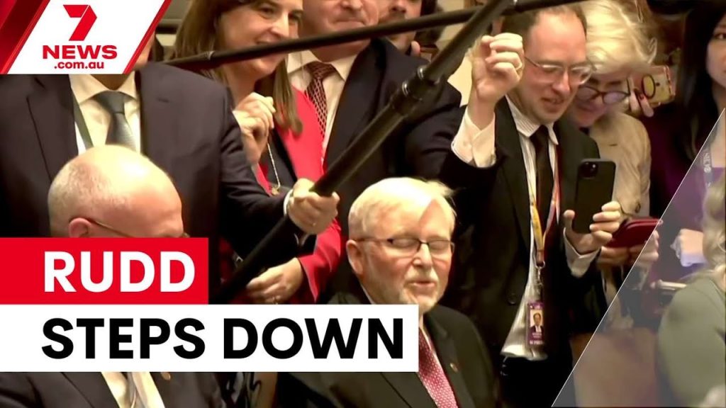 Kevin Rudd steps down as US ambassador | 7NEWS – The Australian News
