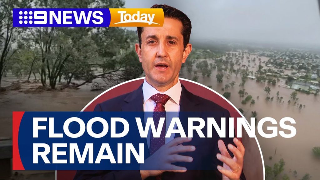 Flood warnings remain in place across parts of Queensland | 9 News ...