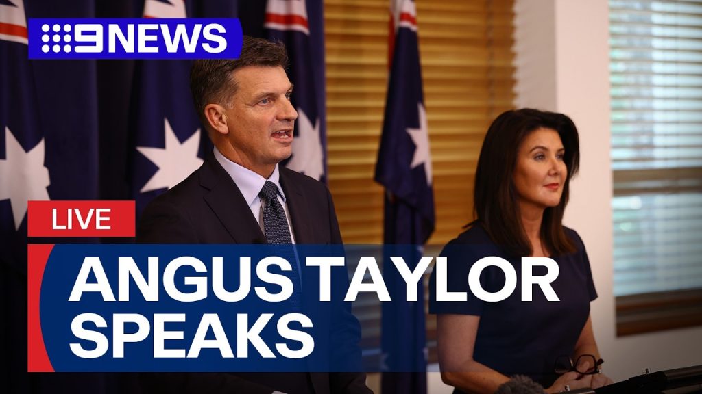 #LIVE: Angus Taylor addresses the media following his leadership win ...