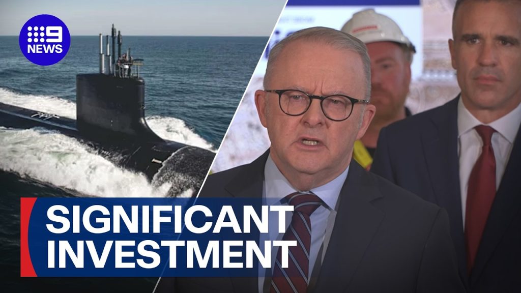 PM announces ‘game-changing’ investment for AUKUS submarines | 9 News ...