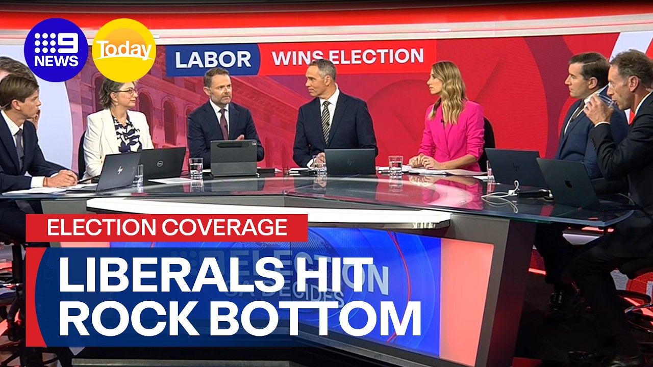 Analysing the Liberals’ loss as Labor wins in a landslide | 9 News ...