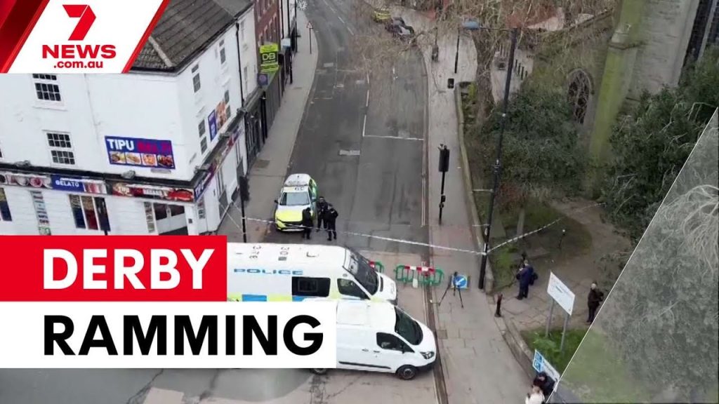 Man arrested after Derby car ramming injures seven | 7NEWS – The ...