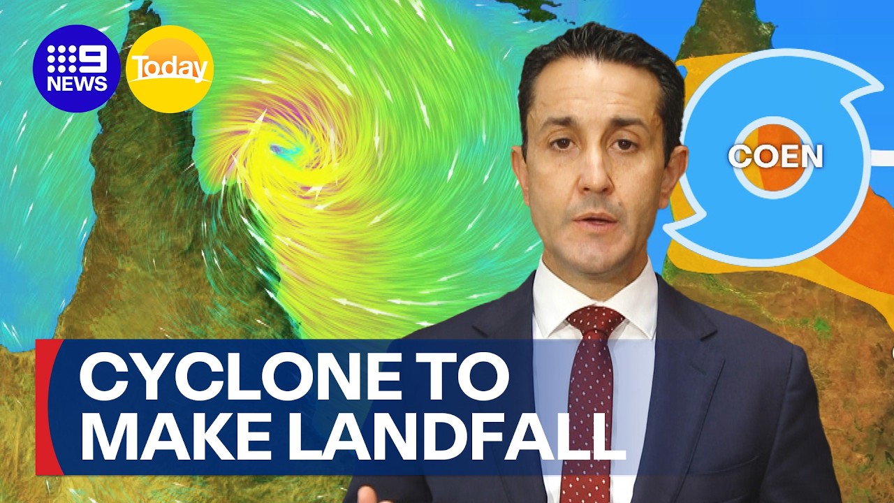 Tropical Cyclone Narelle barrels towards the Far North Queensland coast ...