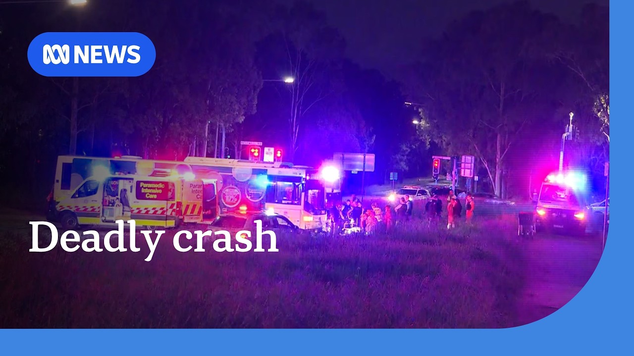 Two teens killed in motorbike crash with bus in Western Sydney | ABC ...