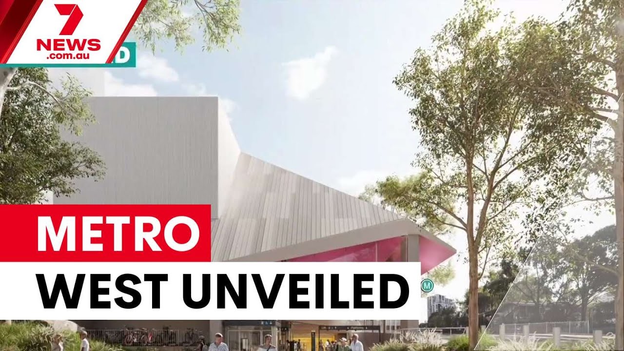 Metro West station designs revealed for Sydney | 7NEWS – The Australian ...