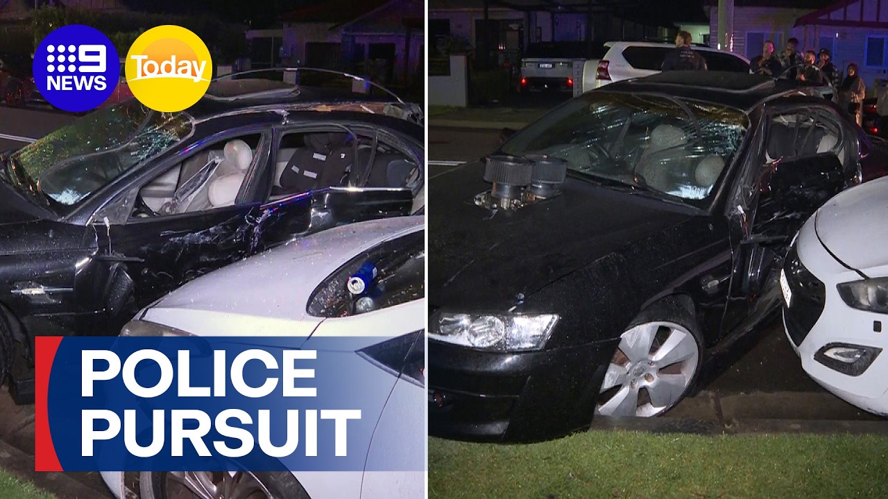 Man leads police on wild car chase through Sydney | 9 News Australia ...