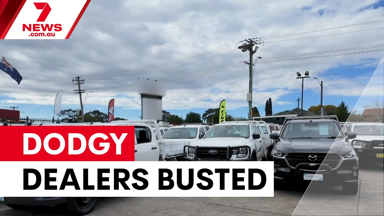 Dodgy car dealers caught in Sydney crackdown | 7NEWS – The Australian News